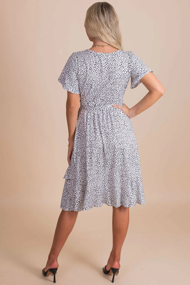 Reborn J Stealing Time Patterned Knee-Length Dress 11 Reborn J Stealing Time Patterned Knee-Length Dress - Image 11
