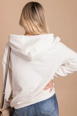 Reflex Just To See You Ribbed Hoodie -Bella Ella Sales white back 7e2b3a22 e2ca 4744 9af2 f7db643e3b75 5000x