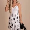 Love Tree Floral Lullaby Mini Dress