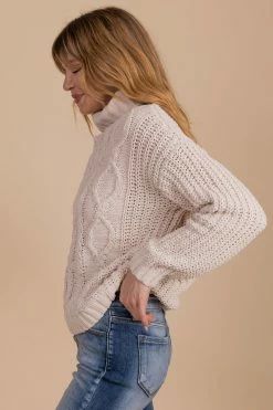 Love Tree / Style Melody Take Me Back Turtleneck Sweater -Bella Ella Sales white side 70c09baf f961 451d a458 e1b2edda9ce3 5000x