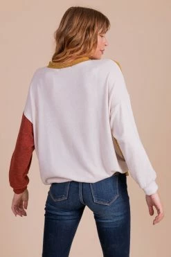 Reborn J Be Loud Color Block Sweater 15 Reborn J Be Loud Color Block Sweater -Bella Ella Sales yellow back 44907cd1 3ff9 4867 8c51 82ac9636b470 5000x