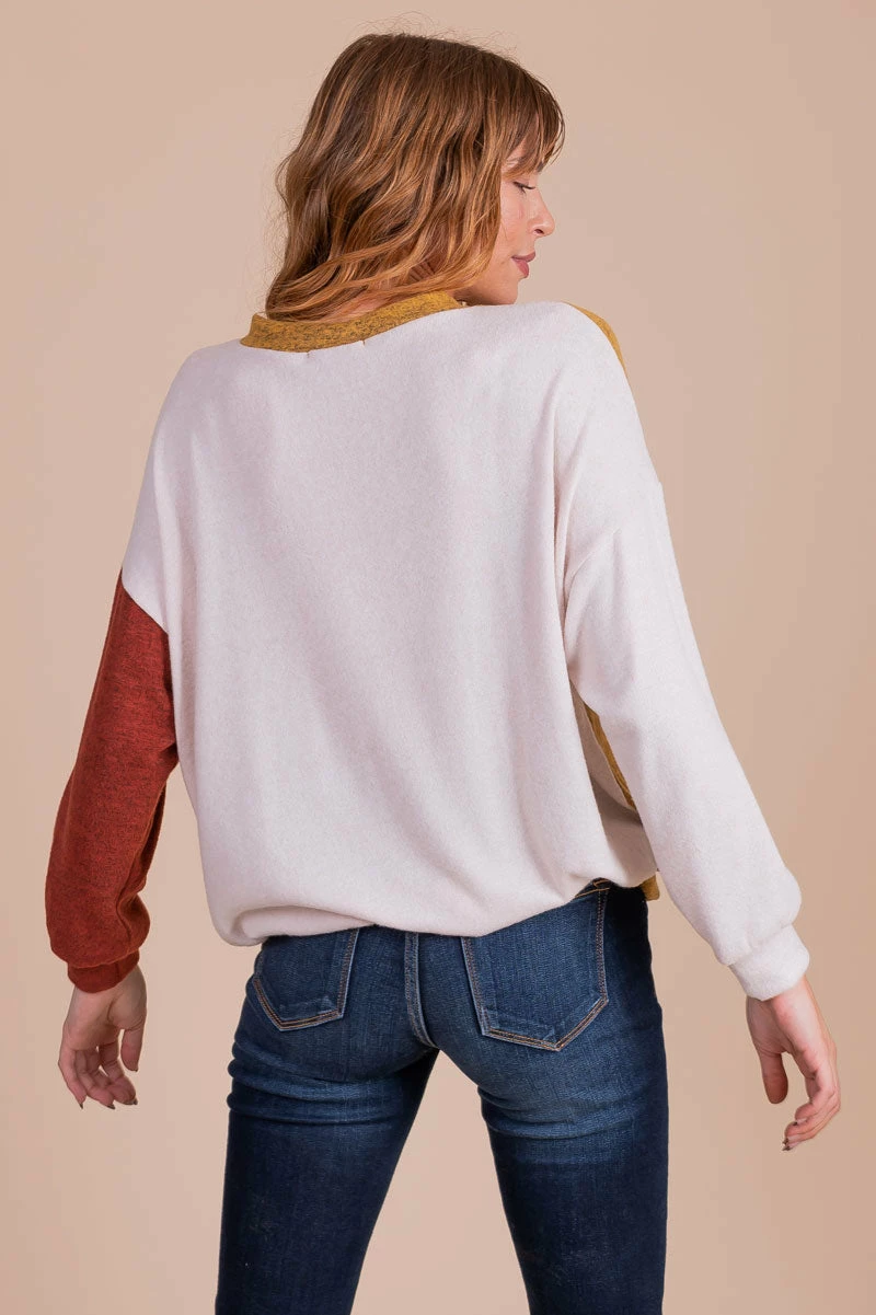 Reborn J Be Loud Color Block Sweater 8 Reborn J Be Loud Color Block Sweater - Image 8